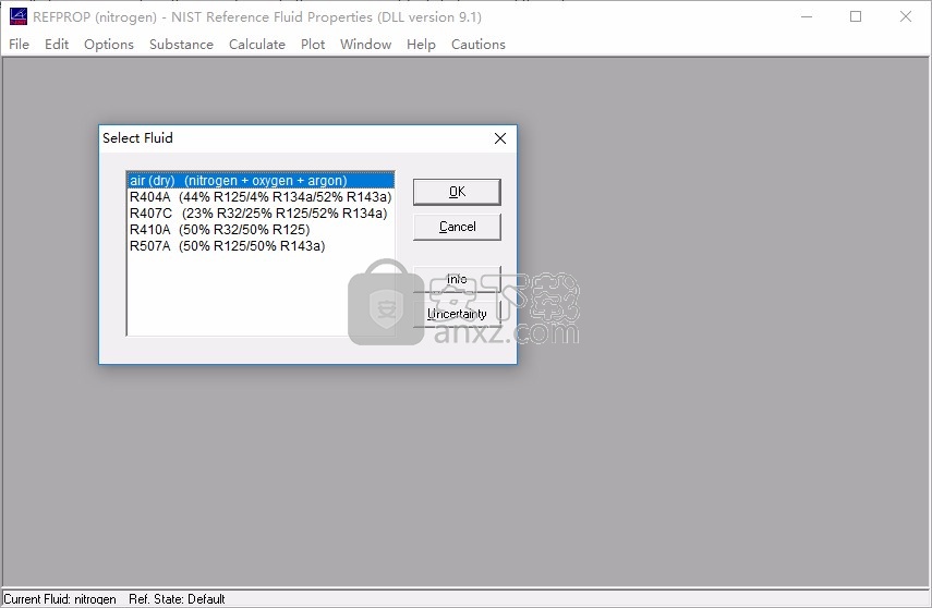 REFPROP下载(制冷剂物性查询软件)