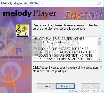 Melody player(多功能音频文件播放工具)