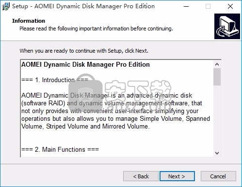 aomei dynamic disk manager pro(磁盘分区与管理工具)