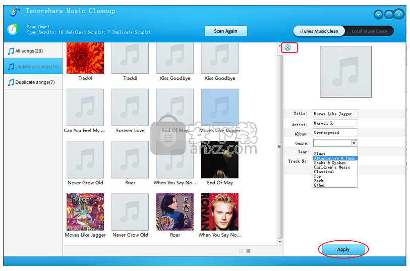 Tenorshare Music Cleanup(iTunes音乐管理工具)