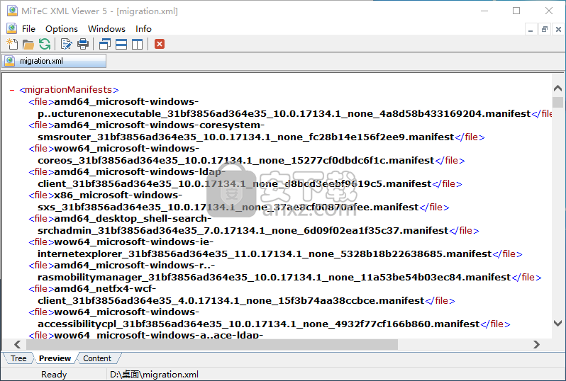 mitec xml viewer(xml阅读编辑工具)