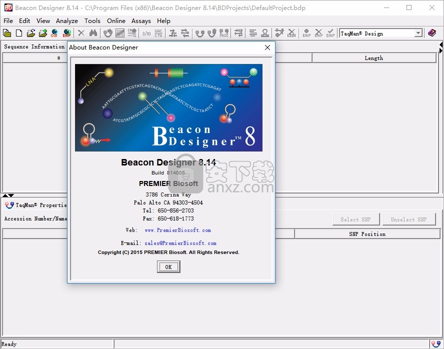 Beacon Designer8下载(pcr引物设计软件)