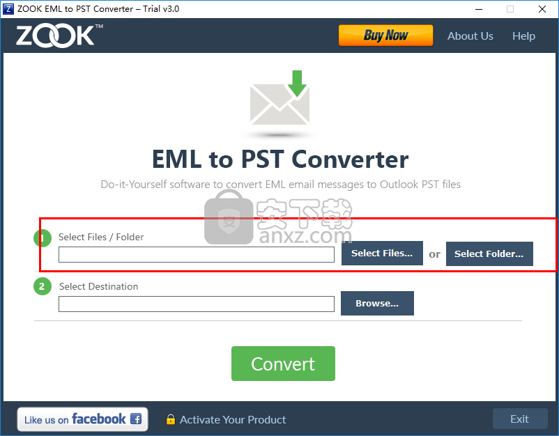 ZOOK EML to PST Converter(EML转PST工具)