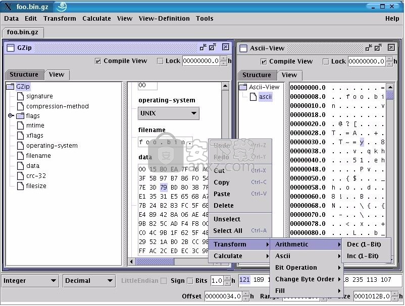 DataWorkshop(二进制文件编辑工具)