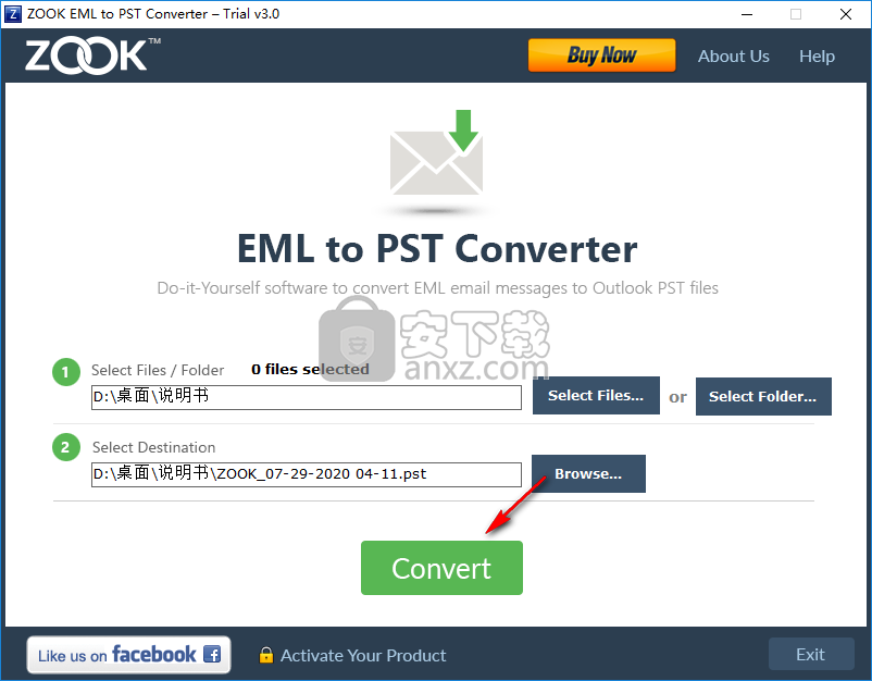 ZOOK EML to PST Converter(EML转PST工具)