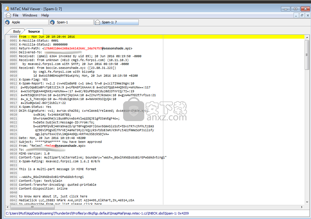 MiTeC Mail Viewer(邮件查看器)