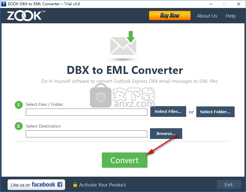 ZOOK DBX to EML Converter(DBX转EML工具)