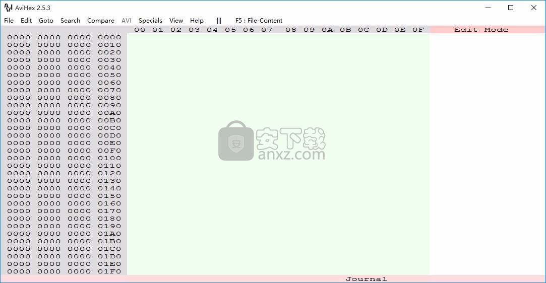 AviHex(二进制文件查看与编辑工具)