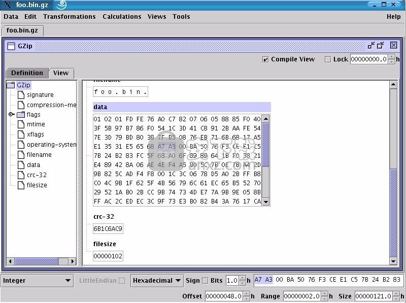 DataWorkshop(二进制文件编辑工具)