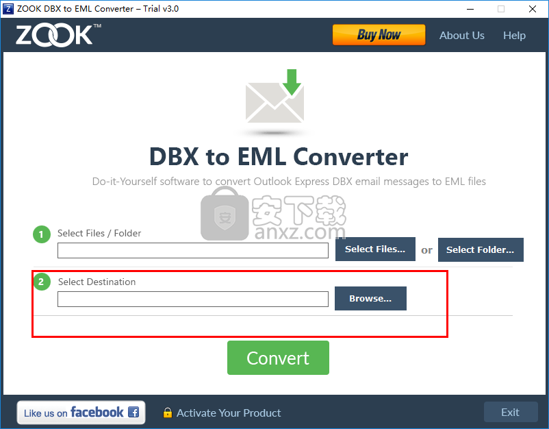 ZOOK DBX to EML Converter(DBX转EML工具)