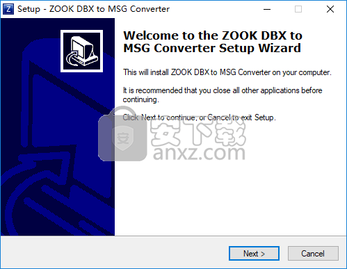 ZOOK DBX to MSG Converter(DBX转MSG工具)