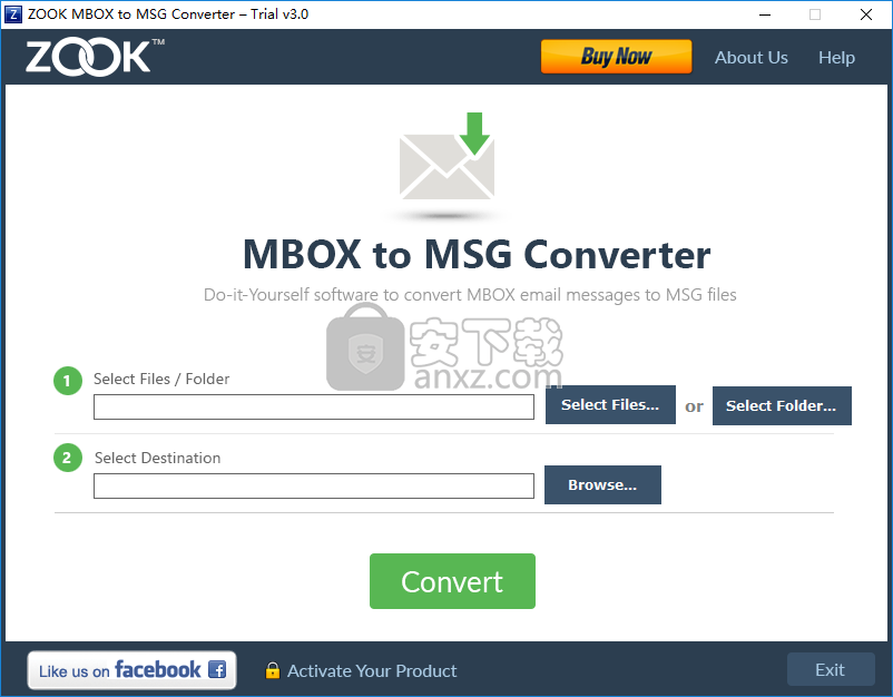 ZOOK MBOX to MSG Converter(MBOX转MSG工具)