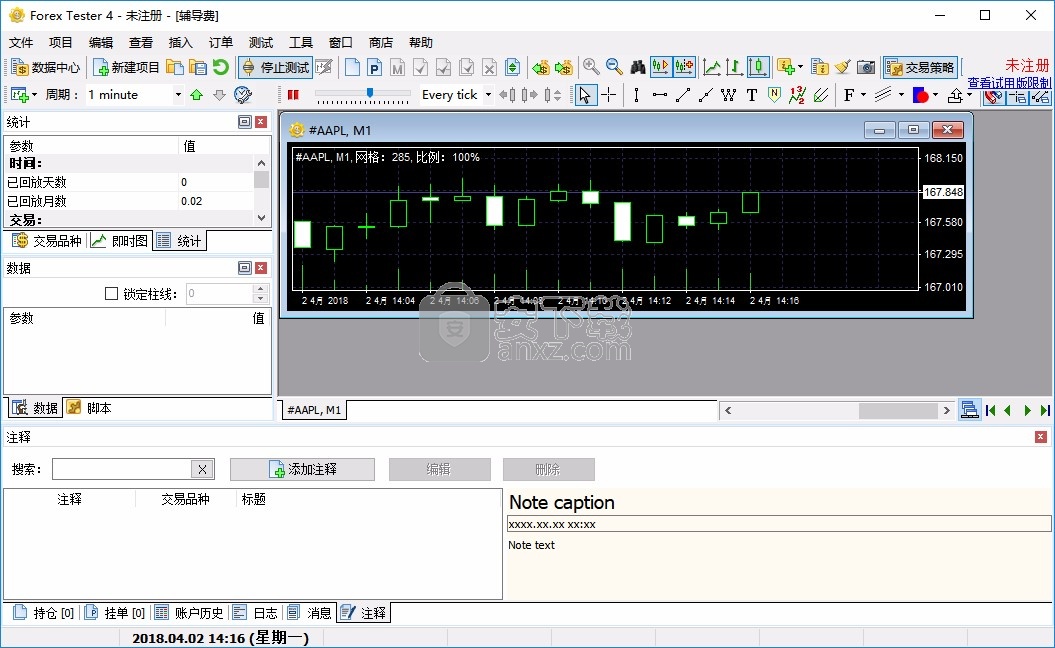 复盘大师中文版(Forex Tester4)