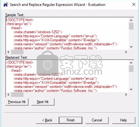 Search and Replace Regular Expression(正则表达式工具)