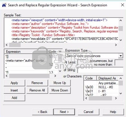 Search and Replace Regular Expression(正则表达式工具)