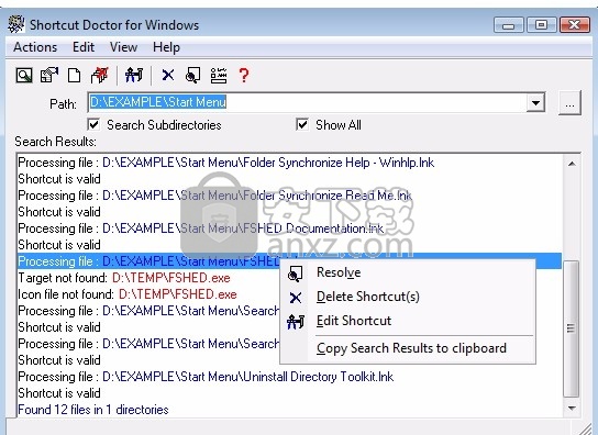Shortcut Doctor(快捷方式链接检测工具)