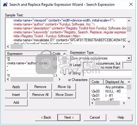 Search and Replace Regular Expression(正则表达式工具)