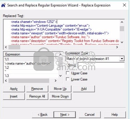 Search and Replace Regular Expression(正则表达式工具)