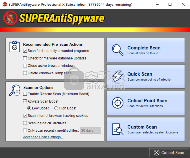 SUPERAntiSpyware Pro(安全保护软件)