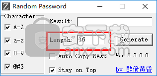 Random Password(随机密码生成工具)