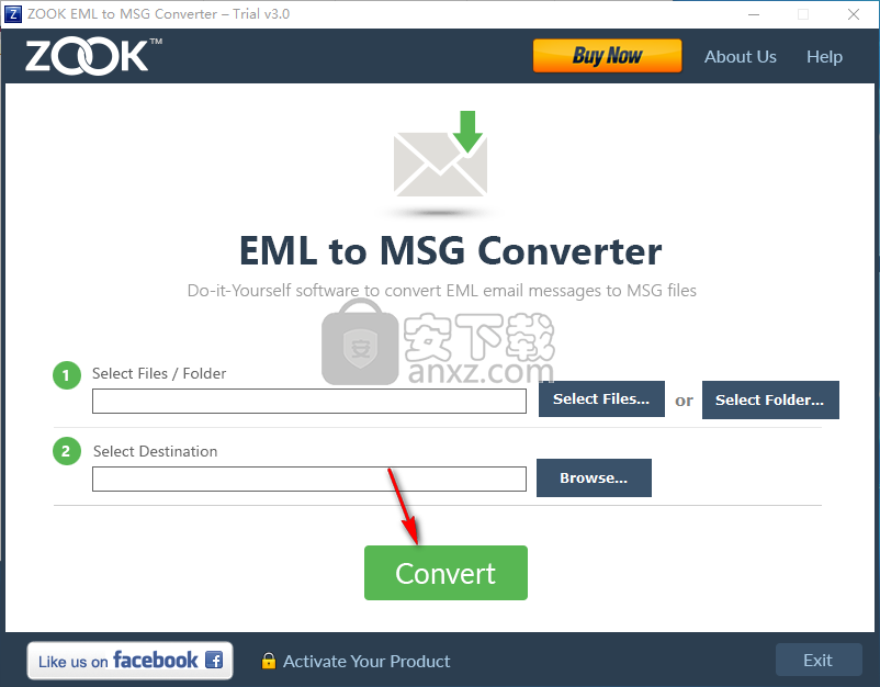 ZOOK EML to MSG Converter(EML转MSG工具)
