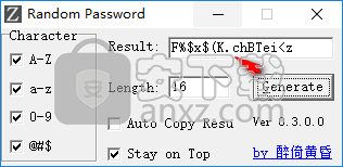 Random Password(随机密码生成工具)
