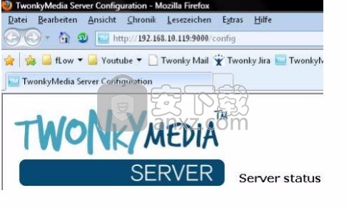 twonky media server mp4 1900
