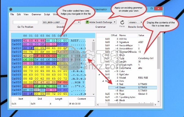 Hexinator(多功能十六进制编辑器)