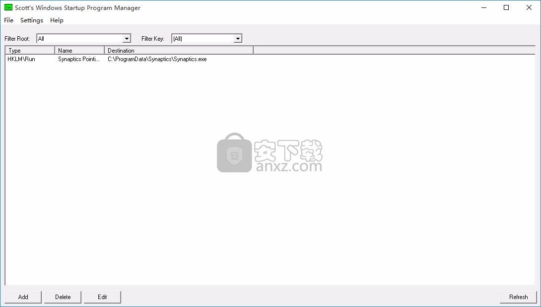 Windows Startup Program Manager(程序管理器)