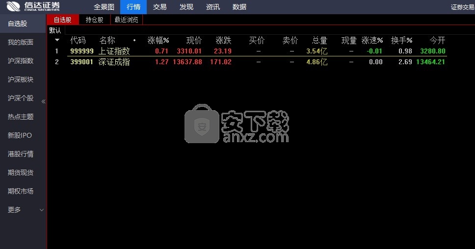 信达证券金融终端