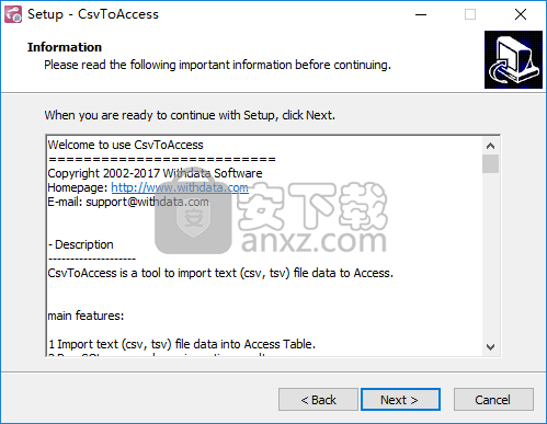 CsvToAccess(Csv转Access工具)