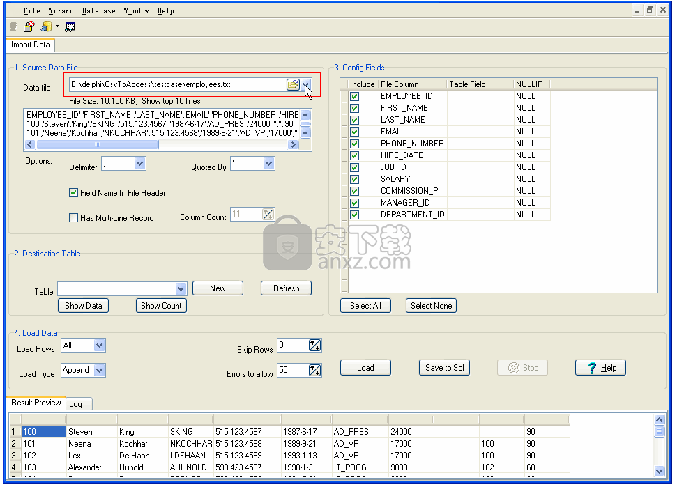 CsvToAccess(Csv转Access工具)