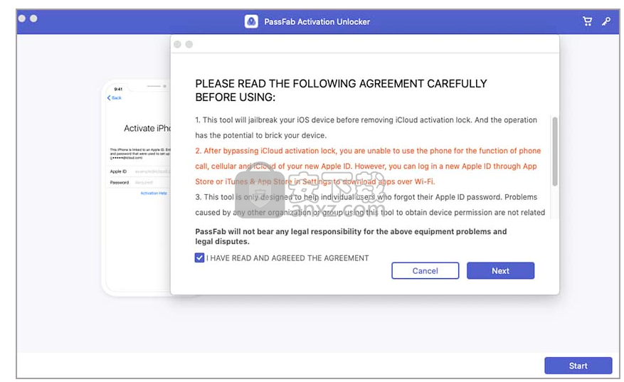 PassFab Activation Unlocker(苹果激活锁解锁软件)