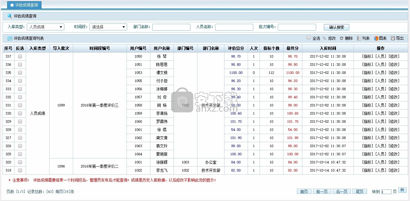 优索绩效考核系统(新)