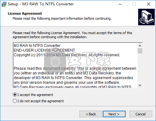 M3 RAW To NTFS Converter(硬盘驱动器修复工具)