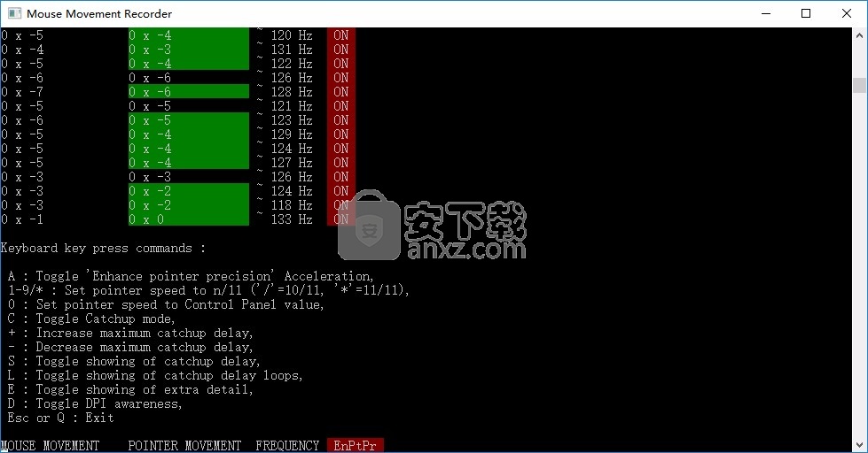 Mouse Movement Recorder(鼠标轨迹记录器)