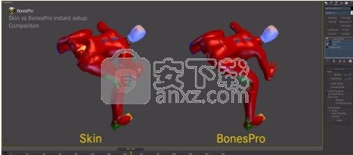 bones pro(3d max骨骼蒙皮插件)