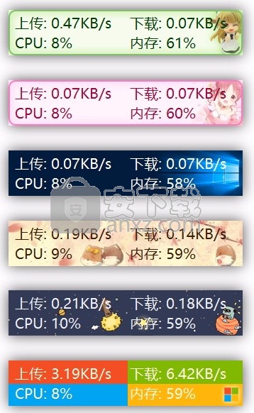 Traffic Monitor(桌面流量监控悬浮工具)