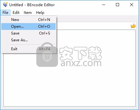 bencode editor(.torrent文件编辑)