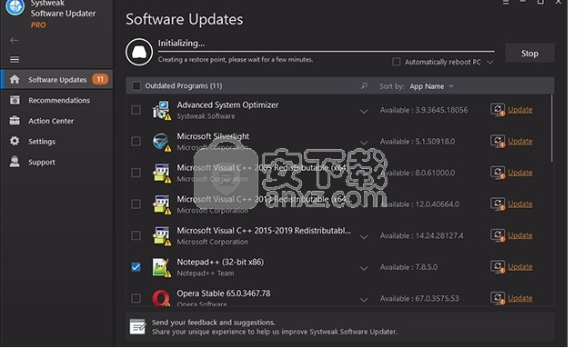 Systweak Software Updater(Systweak软件更新程序)