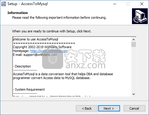 AccessToMysql(Access转Mysql转换器)