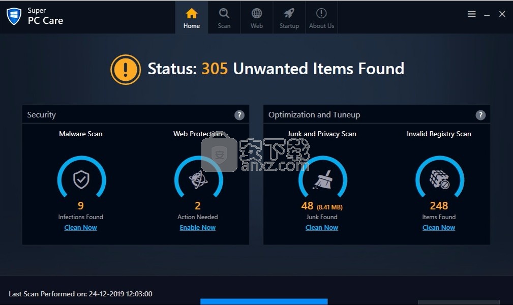 Super PC Care(恶意软件扫描与清理工具)