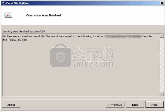 Excel File Splitter(Excel文件分割器)