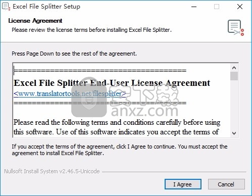 Excel File Splitter(Excel文件分割器)