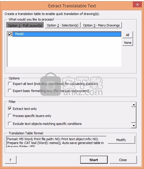 TransTools for AutoCAD(CAD图纸提取与翻译插件)