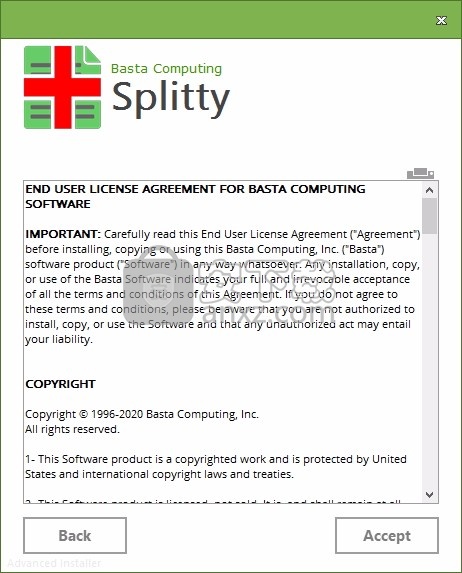 Splitty(大型文件拆分工具)