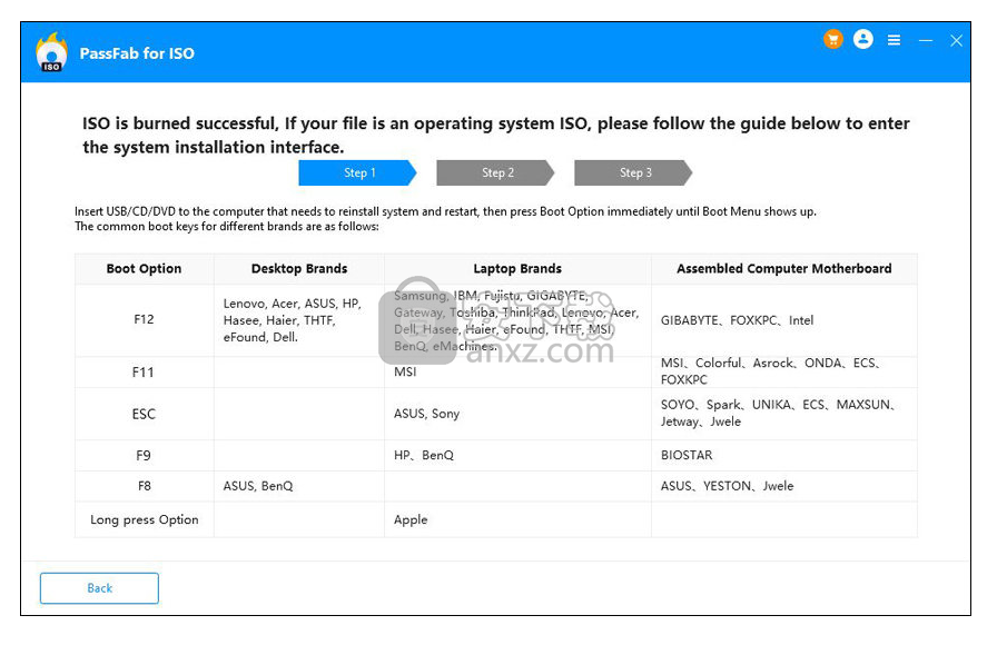 PassFab for ISO(Windows ISO刻录工具)