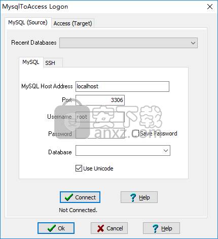 MysqlToAccess(Mysql转Access工具)
