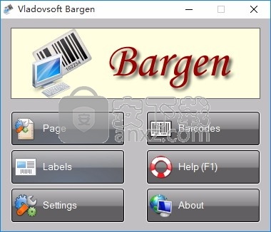 Bargen(条形码打印工具)