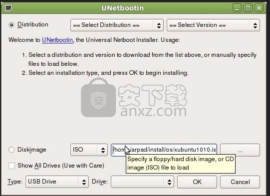 UNetbootin(多功能USB启动盘制作工具)